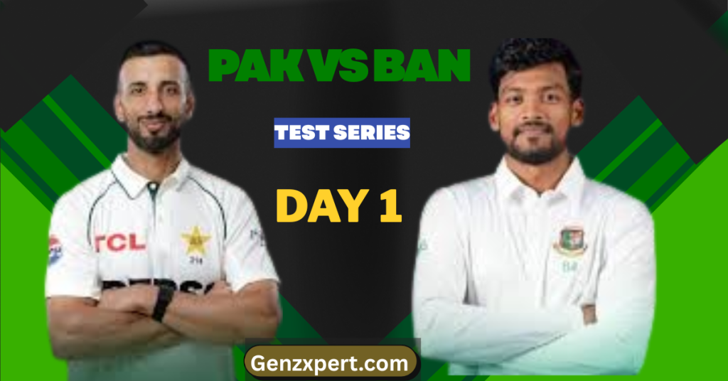 PAK vs BAN: Day One of 1st Test Match