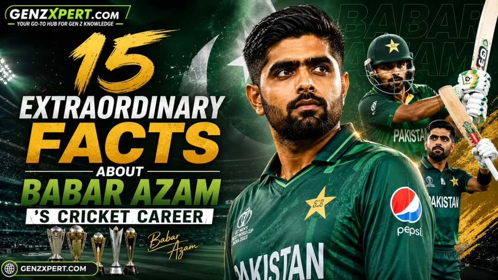 15 Extraordinary Facts About Babar Azam’s Cricket Career